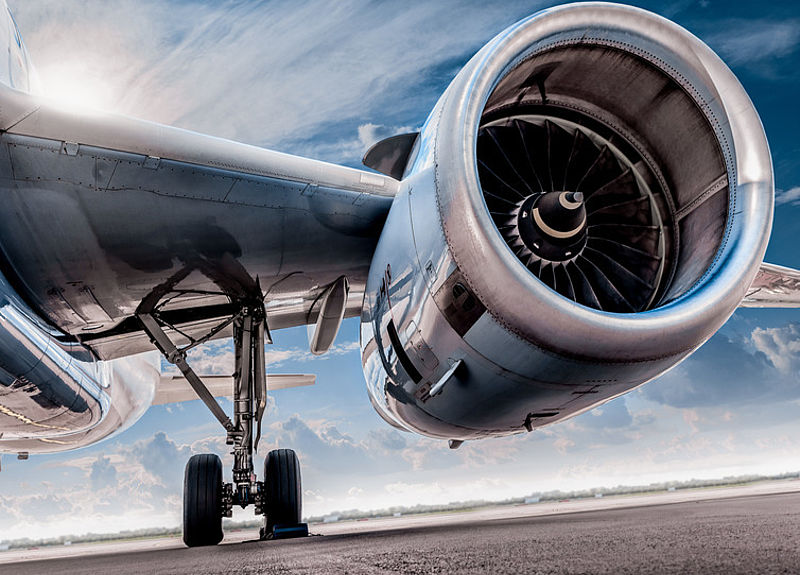 Vermessung von Zahnrädern in Flugzeugtriebwerken.